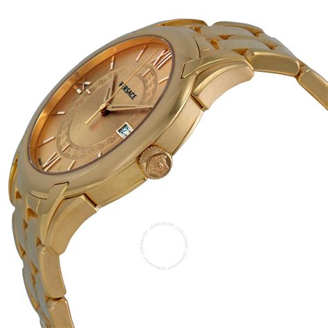 Versace Apollo Gold Dial Rose Gold